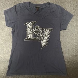 Women Harley Davidson V-neck top